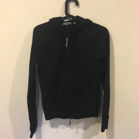 Vince Tops - Vince black cashmere hoodie Vince Tops - Vince black cashmere hoodie